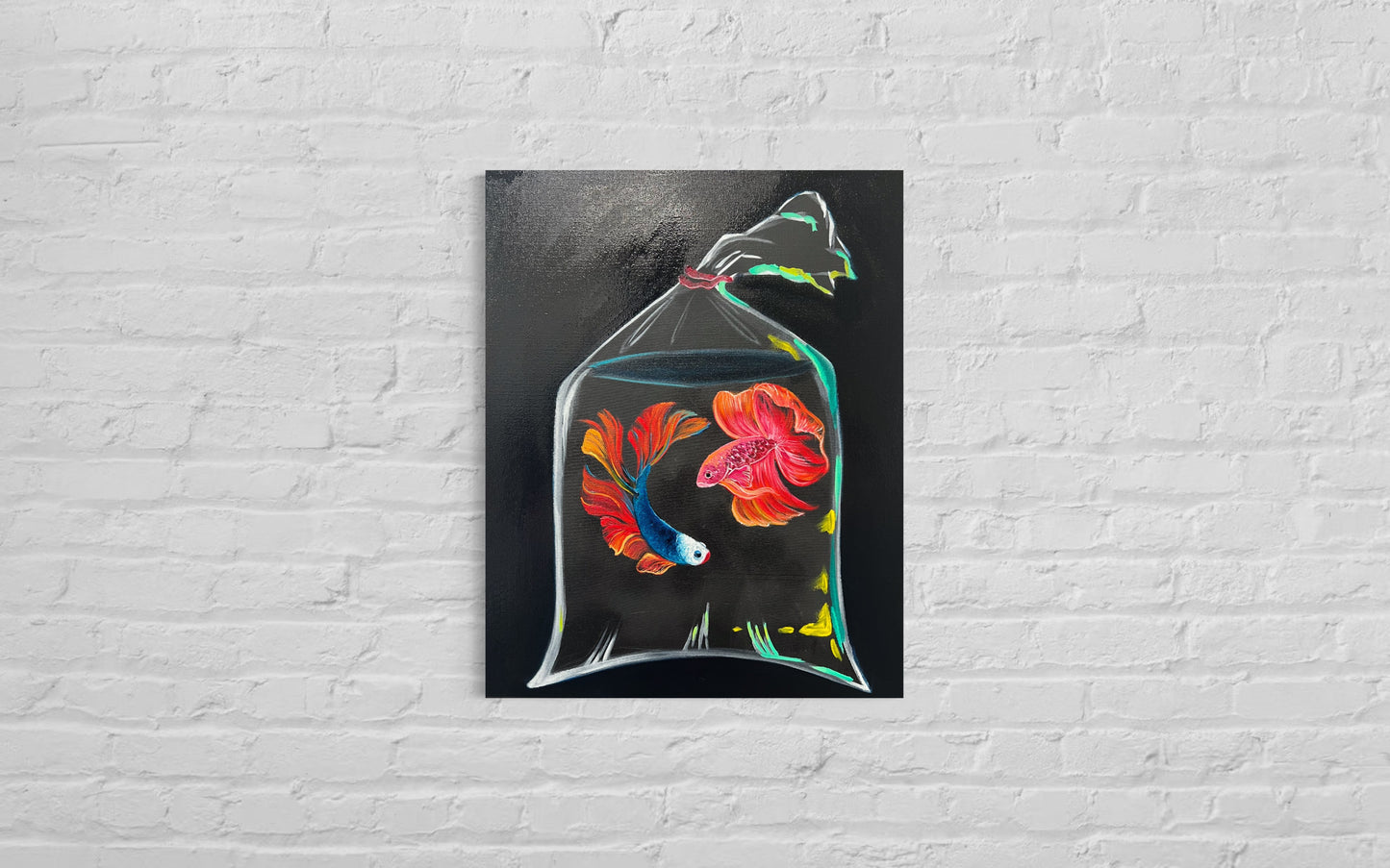 Fishy Fishy (Beta) - Canvas Print