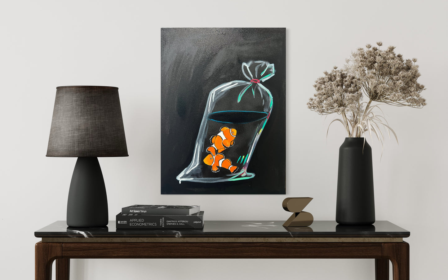 Fishy Fishy (Clown) - Canvas Print