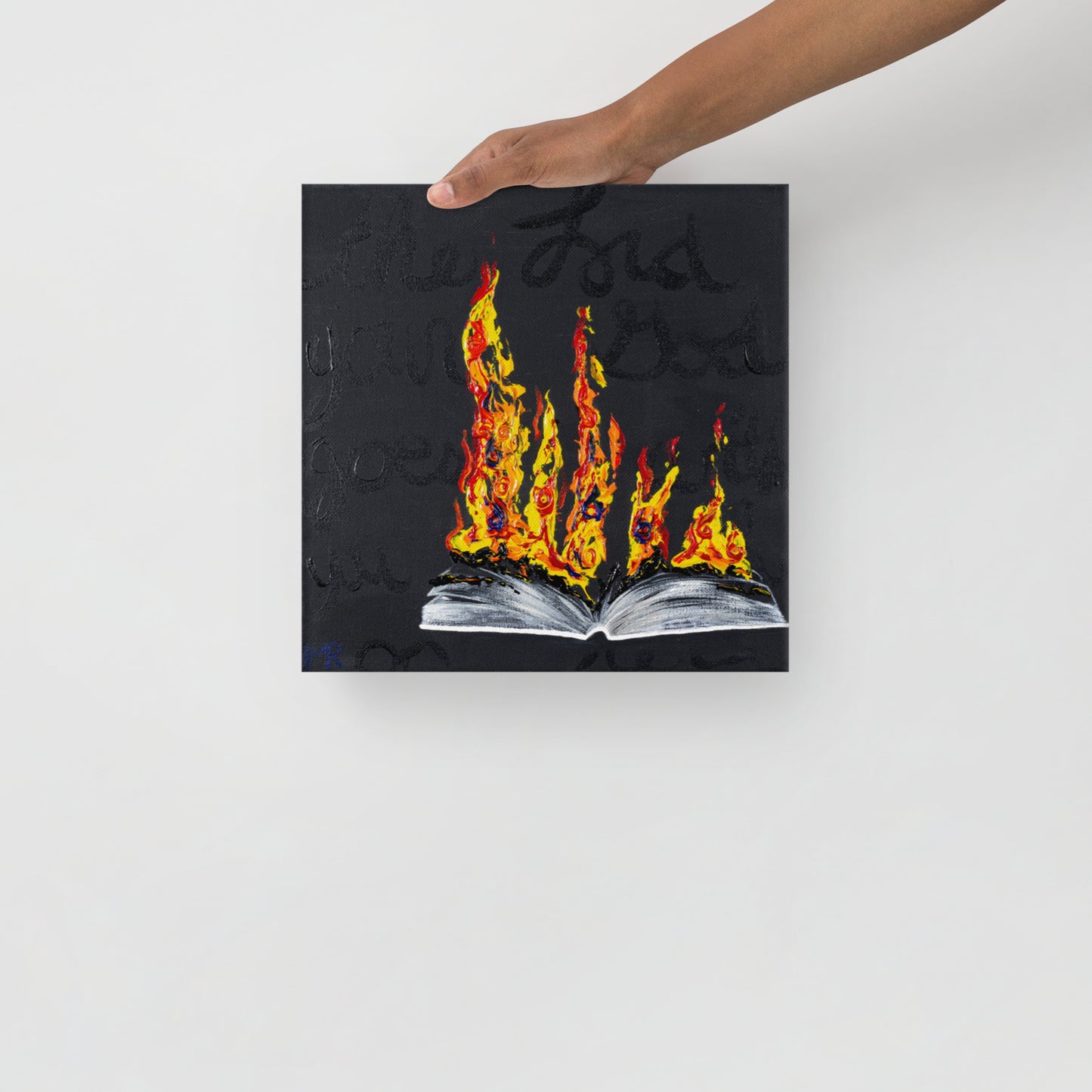 Burned History - Printed Canvas