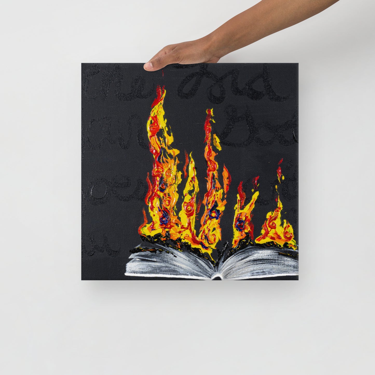 Burned History - Printed Canvas